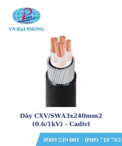 Dây cáp điện Cadivi CXV/SWA3x240mm2 (0.6/1kV)