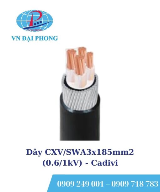 Dây cáp điện Cadivi CXV/SWA3x185mm2 (0.6/1kV)