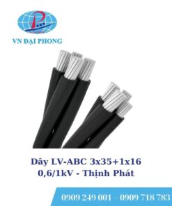 Dây cáp Thịnh Phát LV-ABC 3x35+1x16 - 0,6/1kV