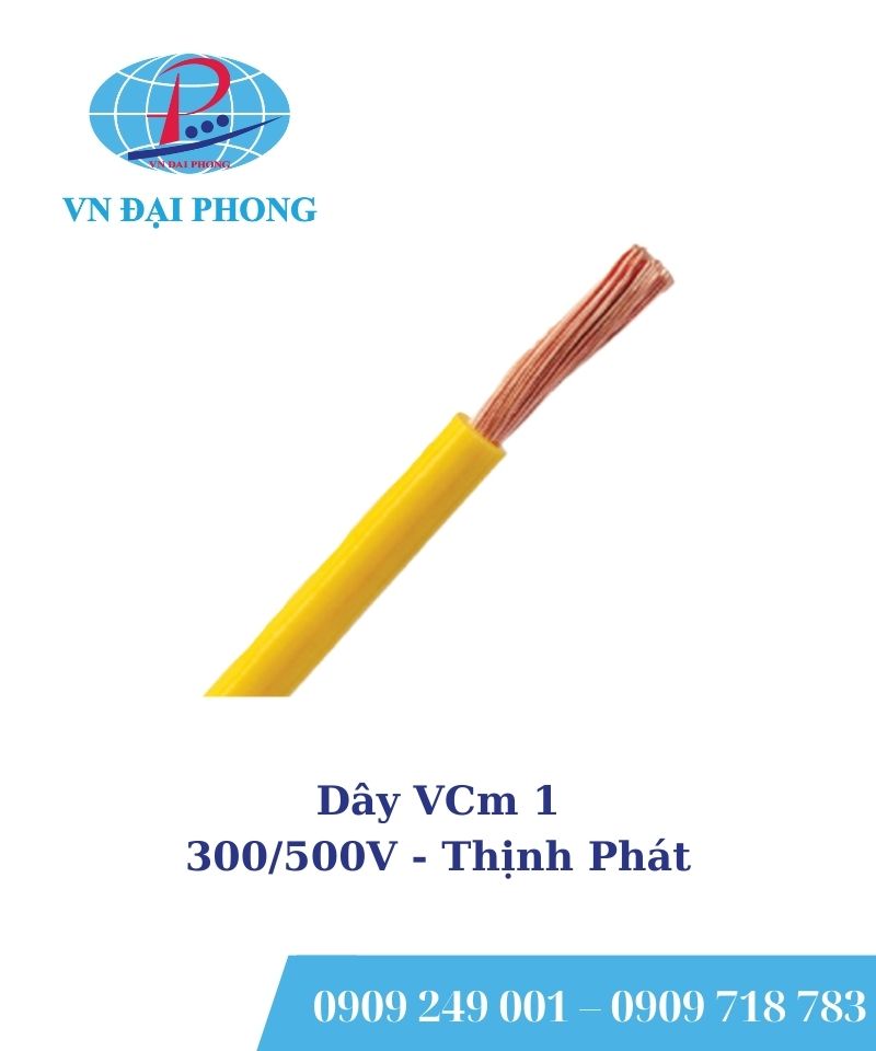 Dây cáp Thịnh Phát VCm 1 - 300/500V
