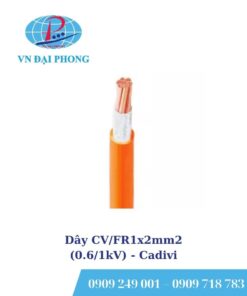 Dây cáp điện Cadivi CV/FR1x2mm2 (0.6/1kV)