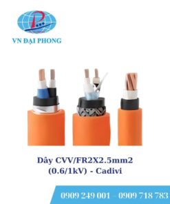 Dây cáp điện Cadivi CVV/FR2X2.5mm2 (0.6/1kV)