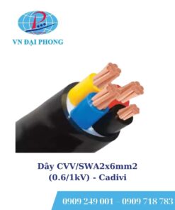 Dây cáp điện Cadivi CVV/SWA2x6mm2 (0.6/1kV)