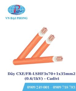 Dây cáp điện Cadivi CXE/FR-LSHF3x70+1x35mm2 (0.6/1kV)