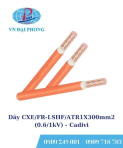 Dây cáp điện Cadivi CXE/FR-LSHF/ATR1X300mm2 (0.6/1kV)