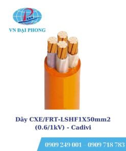Dây cáp điện Cadivi CXE/FRT-LSHF1X50mm2 (0.6/1kV)
