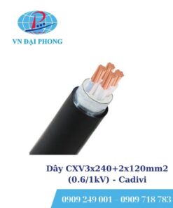 Dây cáp điện Cadivi CXV3x240+2x120mm2 (0.6/1kV)