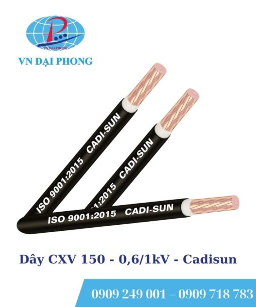Dây cáp điện Cadisun CXV 150 - 0,6/1kV