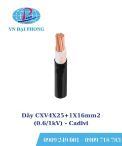 Dây cáp điện Cadivi CXV4X25+1X16mm2 (0.6/1kV)