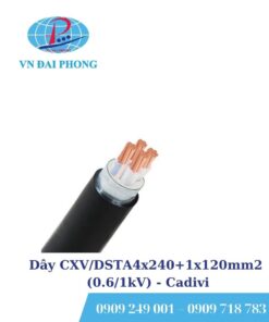 Dây cáp điện Cadivi CXV/DSTA4x240+1x120mm2 (0.6/1kV)