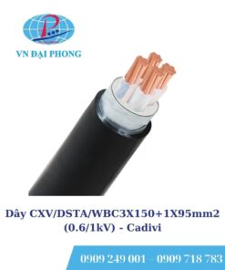 Dây cáp điện Cadivi CXV/DSTA/WBC3X150+1X95mm2 (0.6/1kV)