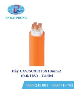 Dây cáp điện Cadivi CXV/SC/FRT3X10mm2 (0.6/1kV)