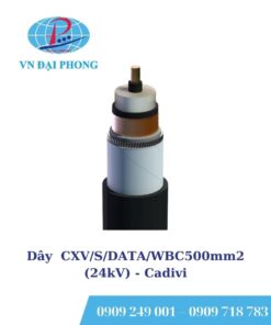 Dây cáp điện Cadivi CXV/S/DATA/WBC500mm2 (24kV)