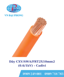 Dây cáp điện Cadivi CXV/SWA/FRT2X10mm2 (0.6/1kV)