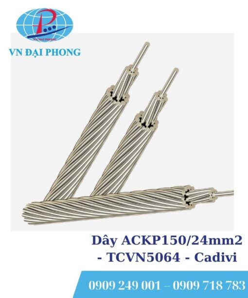 Dây cáp điện Cadivi ACKP150/24mm2 - TCVN5064