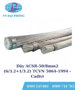 Dây cáp điện Cadivi ACSR-50/8mm2 (6/3.2+1/3.2) TCVN 5064-1994