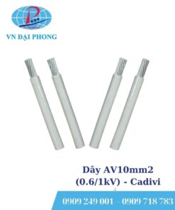 Dây cáp điện Cadivi AV10mm2 (0.6/1kV)