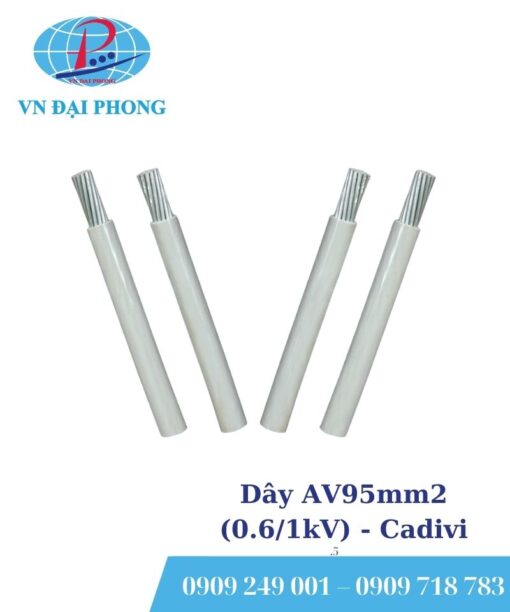 Dây cáp điện Cadivi AV95mm2 (0.6/1kV)