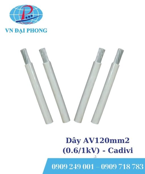 Dây cáp điện Cadivi AV120mm2 (0.6/1kV)