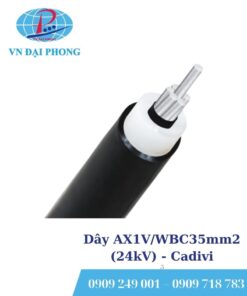 Dây cáp điện Cadivi AX1V/WBC35mm2 (24kV)