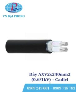 Dây cáp điện Cadivi AXV2x240mm2 (0.6/1kV)