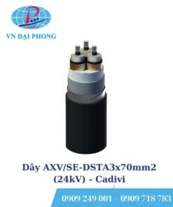 Dây cáp điện Cadivi AXV/SE-DSTA3x70mm2 (24kV)