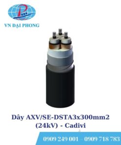 Dây cáp điện Cadivi AXV/SE-DSTA3x300mm2 (24kV)