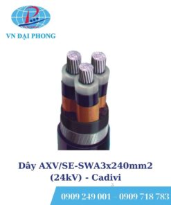 Dây cáp điện Cadivi AXV/SE-SWA3x240mm2 (24kV)