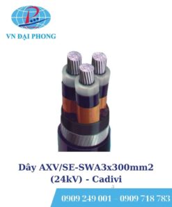 Dây cáp điện Cadivi AXV/SE-SWA3x300mm2 (24kV)
