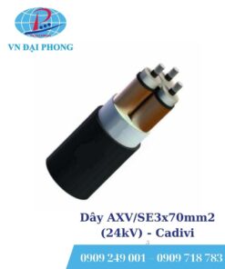 Dây cáp điện Cadivi AXV/SE3x70mm2 (24kV)