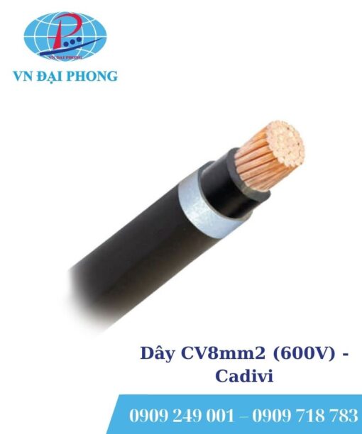 Dây cáp điện Cadivi CV8mm2 (600V)