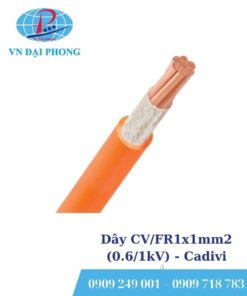 Dây cáp điện Cadivi CV/FR1x1mm2 (0.6/1kV)