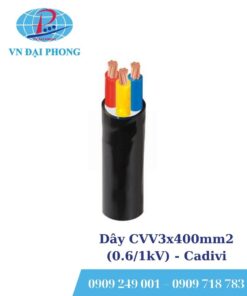 Dây cáp điện Cadivi CVV3x400mm2 (0.6/1kV)