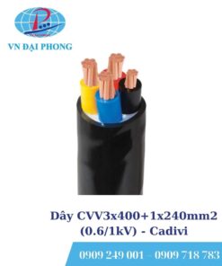 Dây cáp điện Cadivi CVV3x400+1x240mm2 (0.6/1kV)