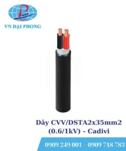 Dây cáp điện Cadivi CVV/DSTA2x35mm2 (0.6/1kV)