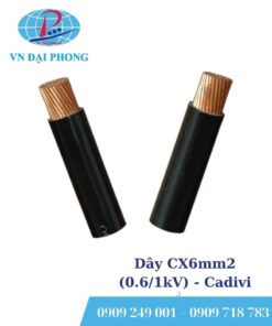 Dây cáp điện Cadivi CX6mm2 (0.6/1kV)