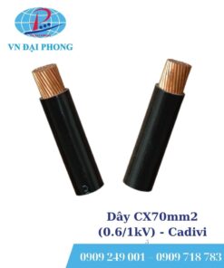 Dây cáp điện Cadivi CX70mm2 (0.6/1kV)