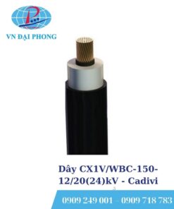 Dây cáp điện Cadivi CX1V/WBC-150-12/20(24)kV