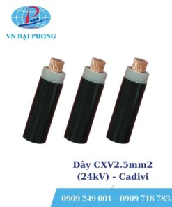 Dây cáp điện Cadivi CXV2.5mm2 (24kV)