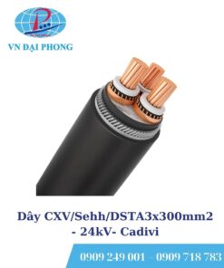 Dây cáp điện Cadivi CXV/Sehh/DSTA3x300mm2 - 24kV