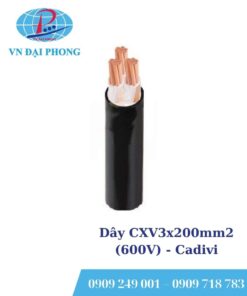 Dây cáp điện Cadivi CXV3x200mm2 (600V)