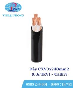 Dây cáp điện Cadivi CXV3x240mm2 (0.6/1kV)