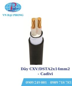 Dây cáp điện Cadivi CXV/DSTA2x14mm2 (0.6/1kV)