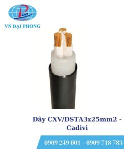 Dây cáp điện Cadivi CXV/DSTA3x35mm2 (0.6/1kV)