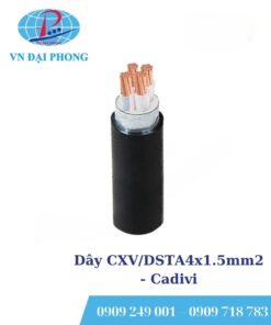 Dây cáp điện Cadivi CXV/DSTA4x1.5mm2 (0.6/1kV)