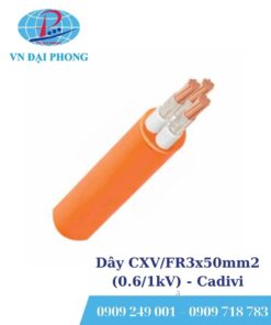 Dây cáp điện Cadivi CXV/FR3x50mm2 (0.6/1kV)