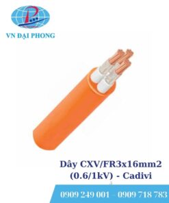 Dây cáp điện Cadivi CXV/FR3x16mm2 (0.6/1kV)