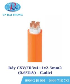 Dây cáp điện Cadivi CXV/FR3x4+1x2.5mm2 (0.6/1kV)