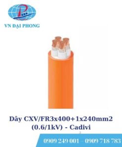 Dây cáp điện Cadivi CXV/FR3x400+1x240mm2 (0.6/1kV)