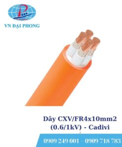 Dây cáp điện Cadivi CXV/FR4x10mm2 (0.6/1kV)